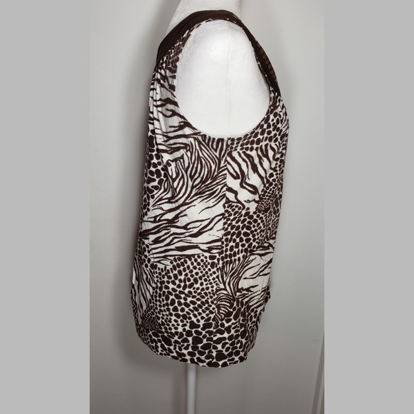 Studio Works Animal Print with Hardware Tank - Picture 2 of 4